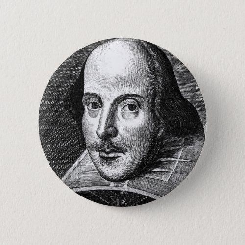 William Shakespeare Button