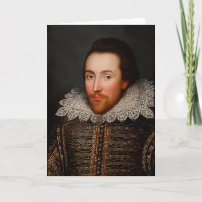 William Shakespeare Card (Front)