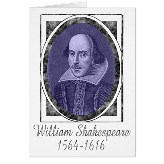 William Shakespeare Cards (Front)