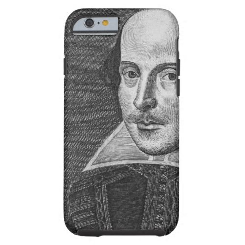 William Shakespeare Tough iPhone 6 Case