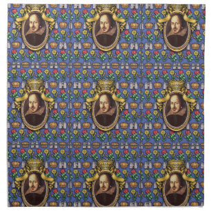 William Shakespeare Cloth Napkin
