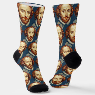 William Shakespeare Crew Socks