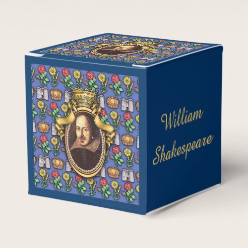William Shakespeare Favor Boxes