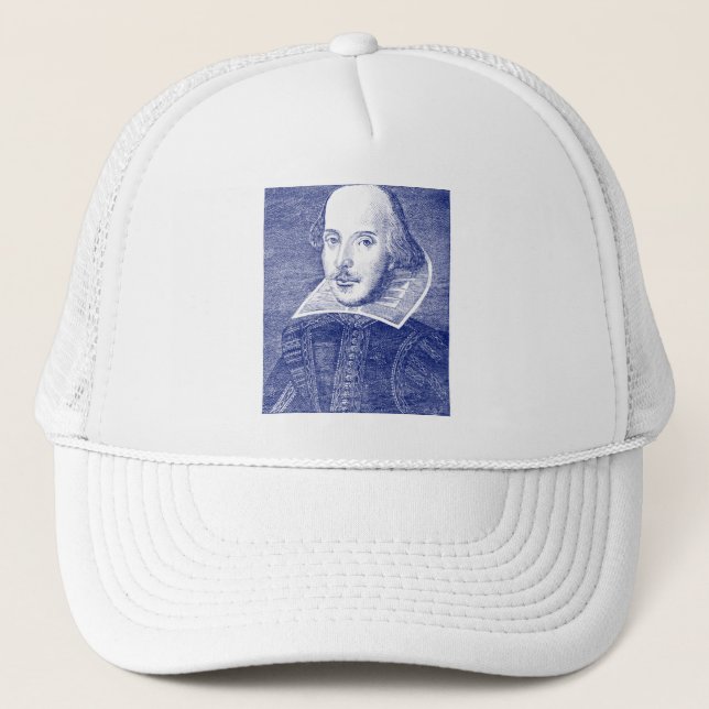 William Shakespeare First Folio Literature Trucker Hat (Front)
