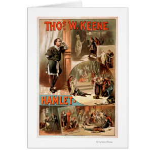 William Shakespeare "Hamlet" Theatre Poster Cards