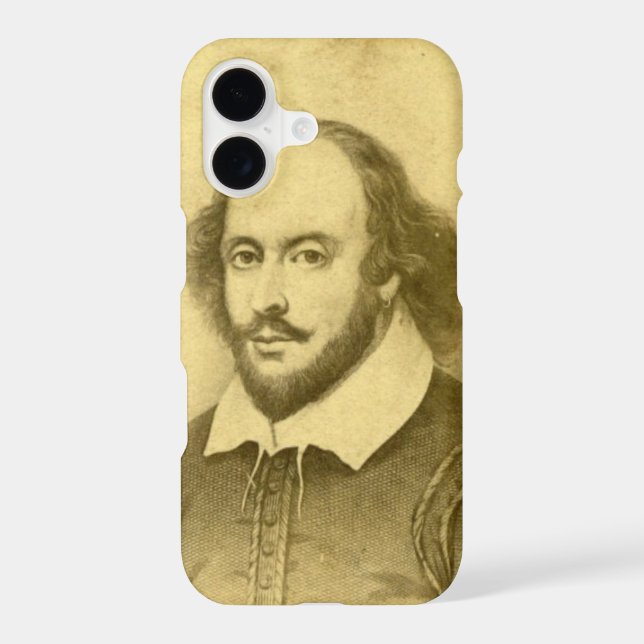 William Shakespeare Iphone Case (Back)