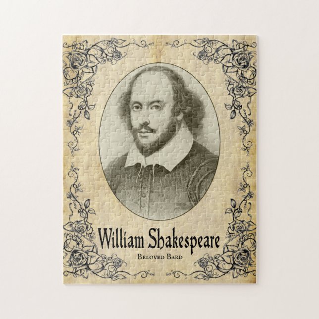 William Shakespeare Jigsaw Puzzle (Vertical)