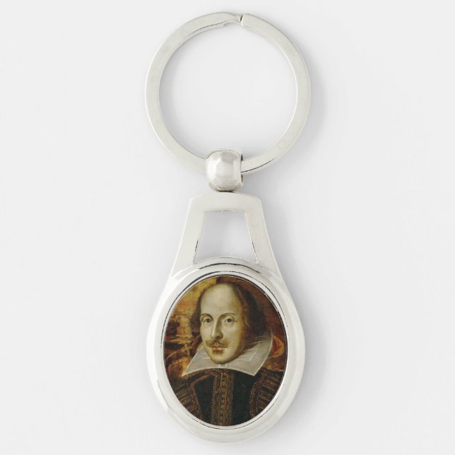 William Shakespeare Keychain (Front)