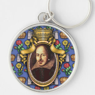 William Shakespeare Keychain