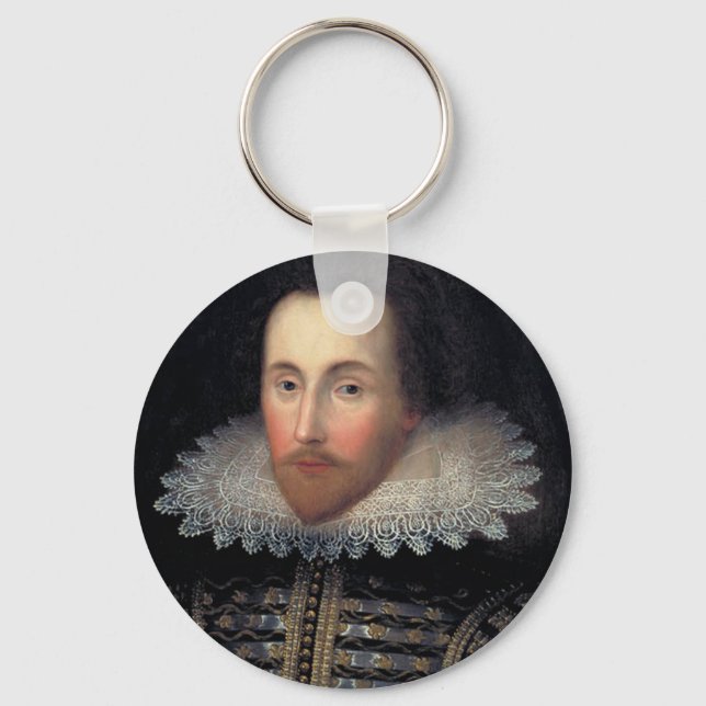 william shakespeare keychain (Front)