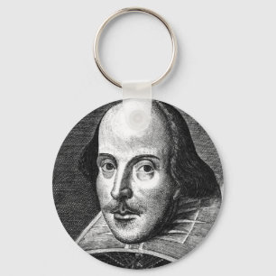 William Shakespeare Keychain