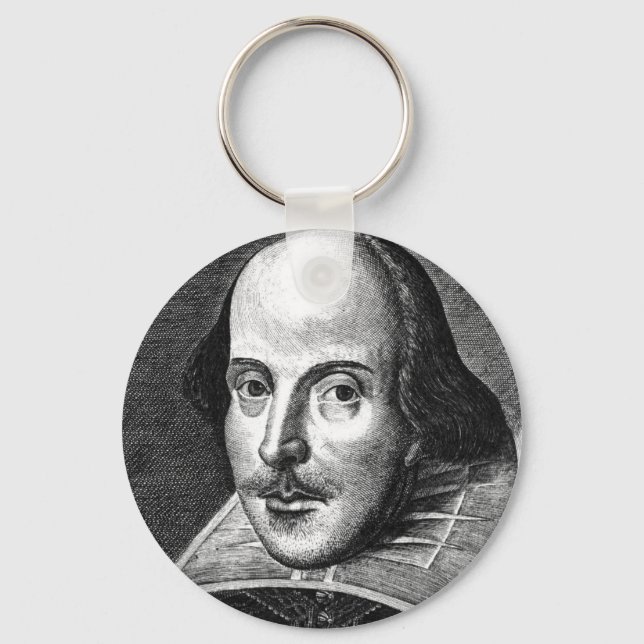 William Shakespeare Keychain (Front)