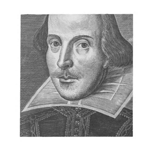 William Shakespeare Notepad