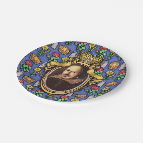 William Shakespeare Paper Plates