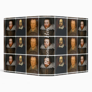 William Shakespeare Portrait Collage Binder