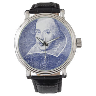 William Shakespeare Portrait First Folio Watch