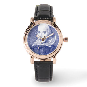 William Shakespeare Portrait First Folio Watch