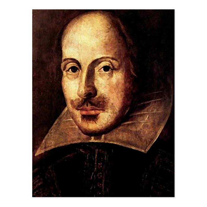 William Shakespeare Portrait Post Cards