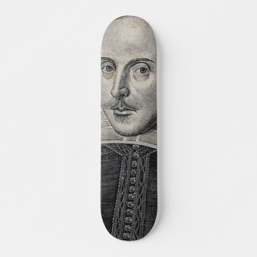 William Shakespeare Portrait Skateboard Deck