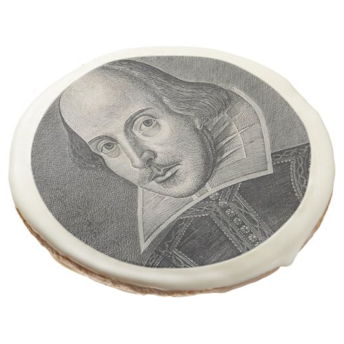 William Shakespeare Portrait Sugar Cookie