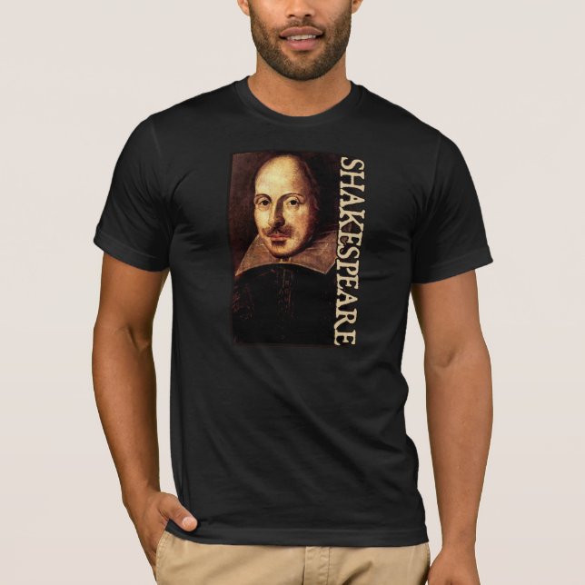 William Shakespeare Portrait T-Shirt (Front)