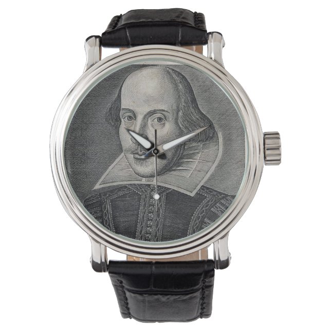 William Shakespeare Portrait Watch (Front)