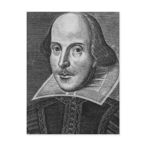 William Shakespeare Postcard