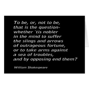 William Shakespeare`s `Hamlet` Cards