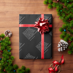 William Shakespeare`s `Hamlet` Wrapping Paper