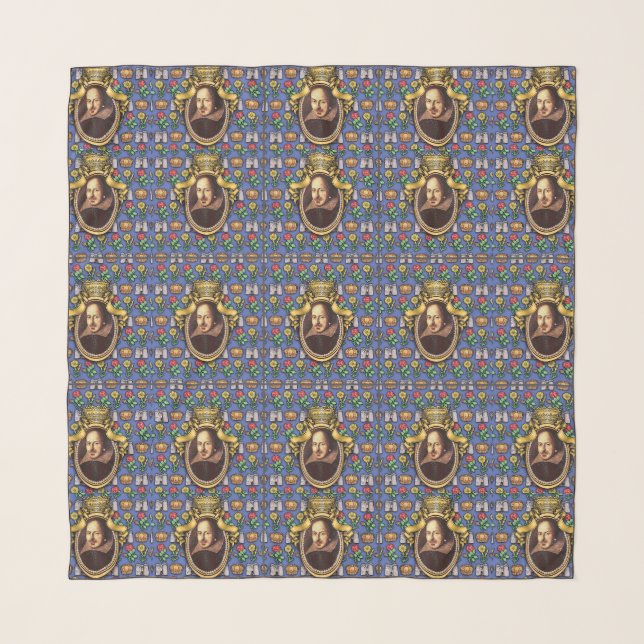 William Shakespeare Scarf (Front)