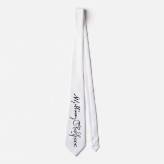 William Shakespeare Signature Neck Tie