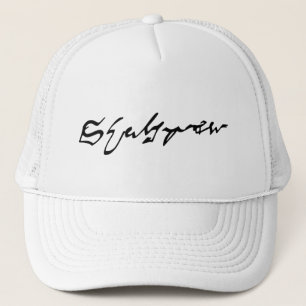 William Shakespeare signature Trucker Hat