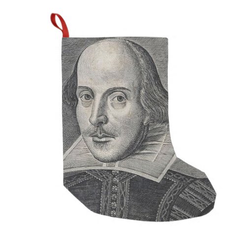 William Shakespeare Small Christmas Stocking