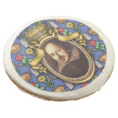 William Shakespeare Sugar Cookie (Angled)