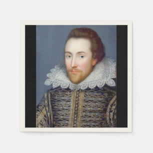 William Shakespeare Theme Paper Napkins