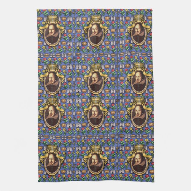 William Shakespeare Towel (Vertical)