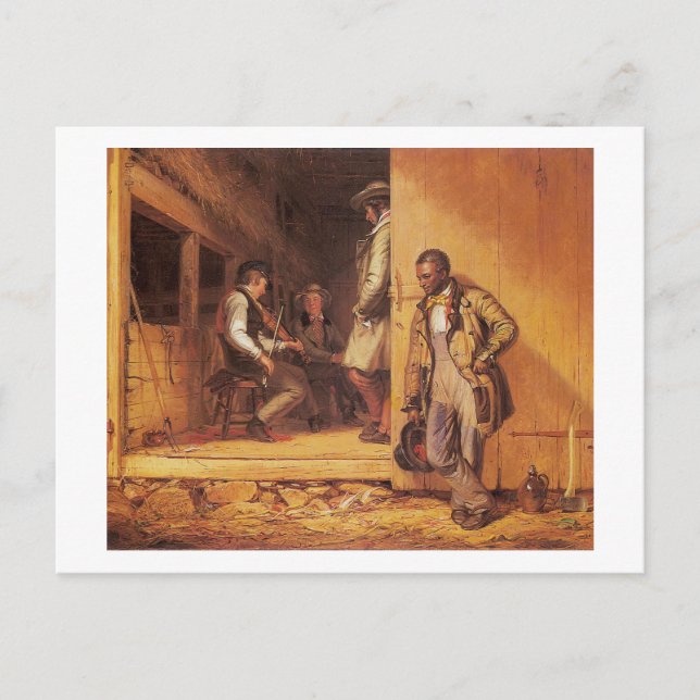 William Sidney Mount The Power Of Music Postcard (Front)