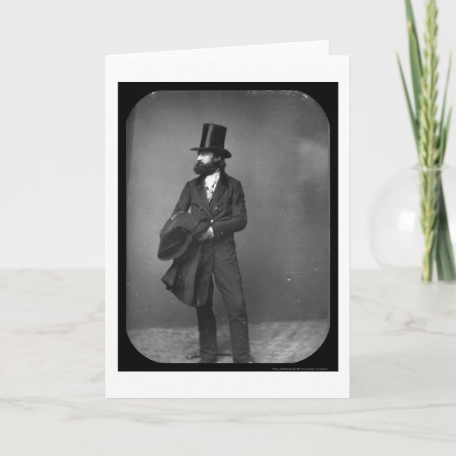 William Sydney Mount Daguerreotype 1853 Card (Front)