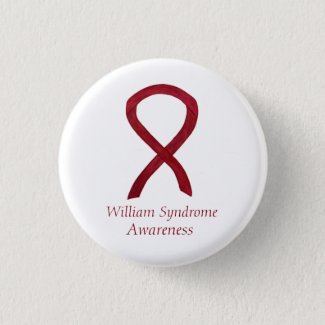 William Syndrome Custom Awareness Ribbon Pins