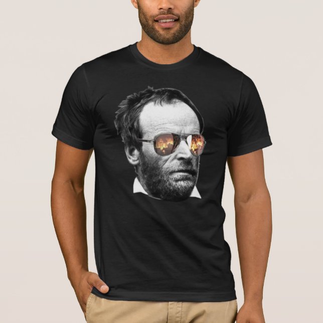 William T. Sherman: Fear is the Beginning T-Shirt (Front)