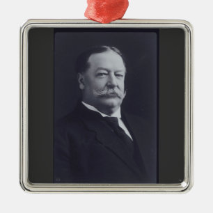William Taft 27th President Metal Ornament