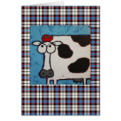 William Tell Cow card (Front)