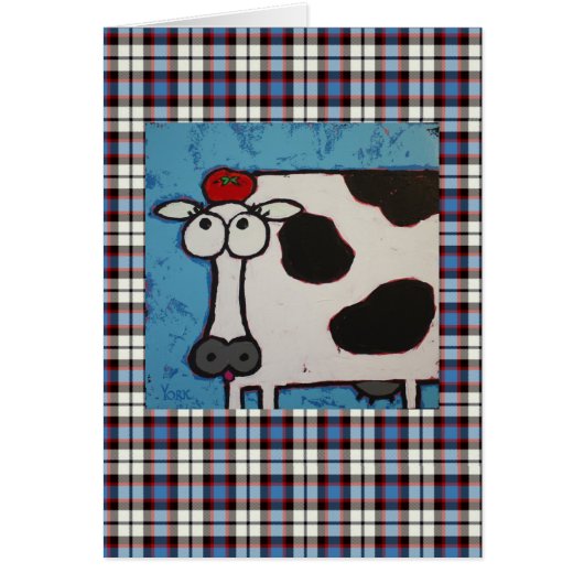 William Tell Cow card (Front)