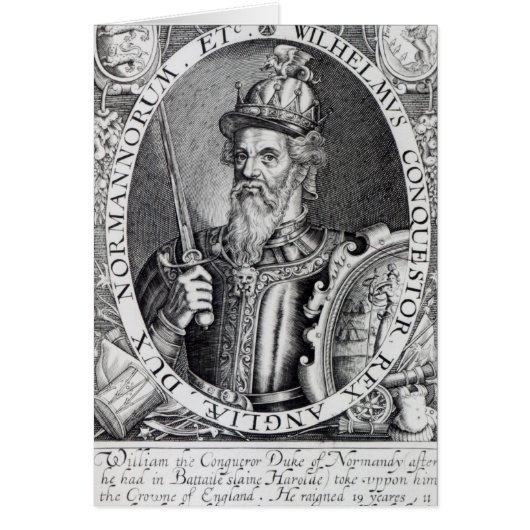 William the Conqueror, 1618 Cards (Front)