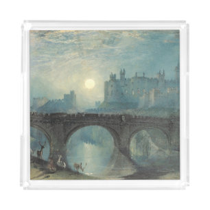 William Turner Alnwick Castle Acrylic Tray