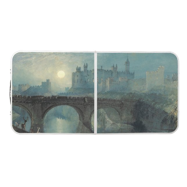William Turner Alnwick Castle  Beer Pong Table (Top)