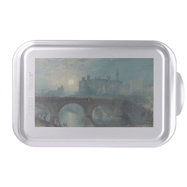 William Turner Alnwick Castle  Cake Pan (Front)