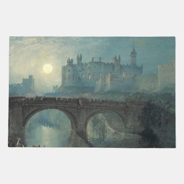 William Turner Alnwick Castle  Doormat (Front)