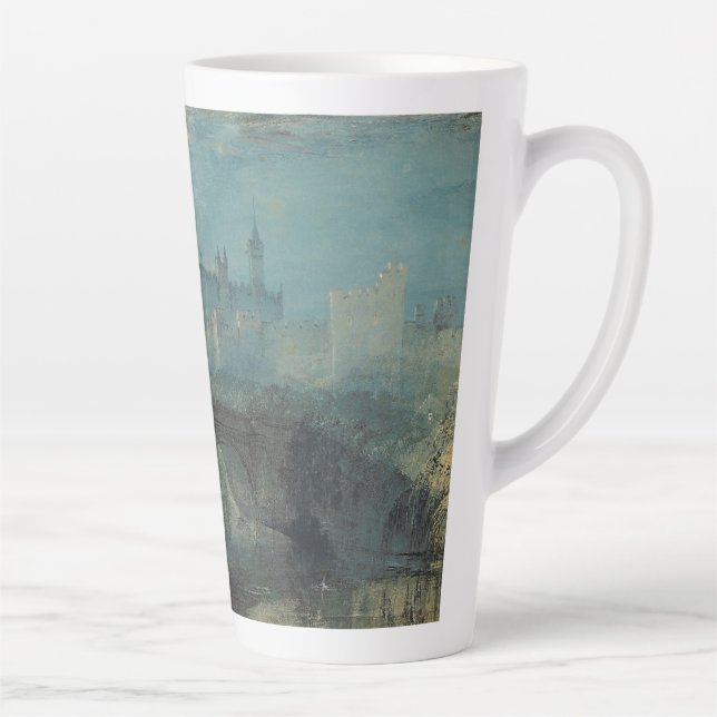 William Turner Alnwick Castle  Latte Mug (Right)