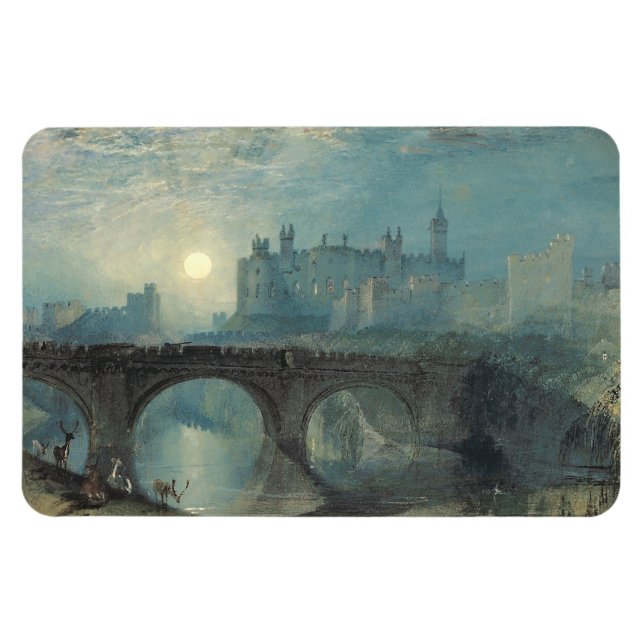 William Turner Alnwick Castle  Magnet (Horizontal)